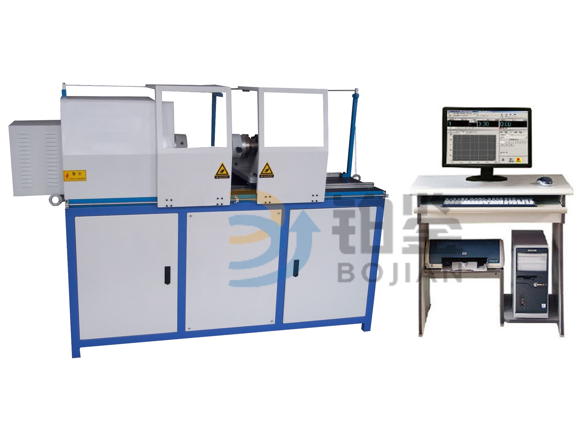 BJNZ-W500、1000、2000Nm Microcomputer controlled material torsion testing machine.