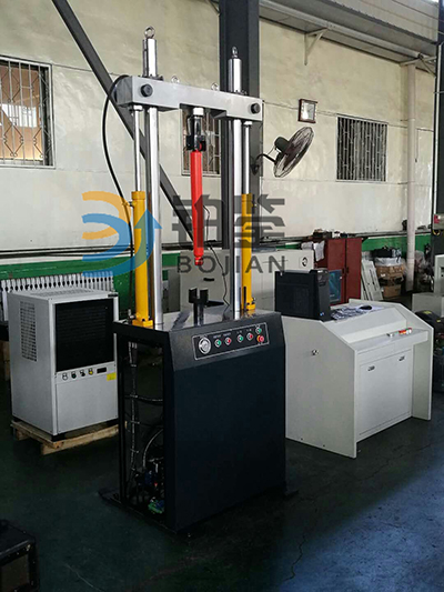 弹性垫层专用试验机山东客户订购