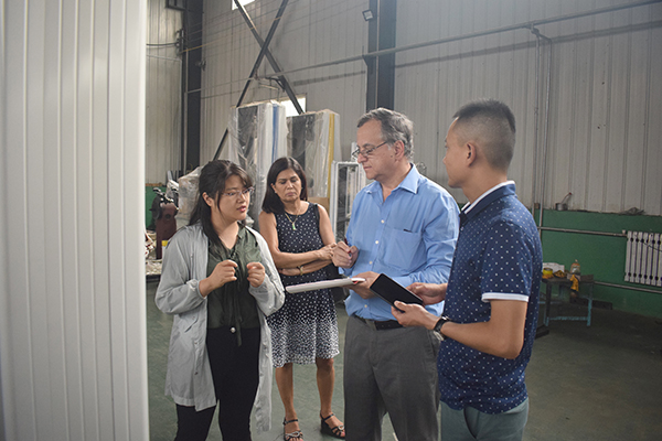 印度客户车间参观考察 印度客户车间参观考察