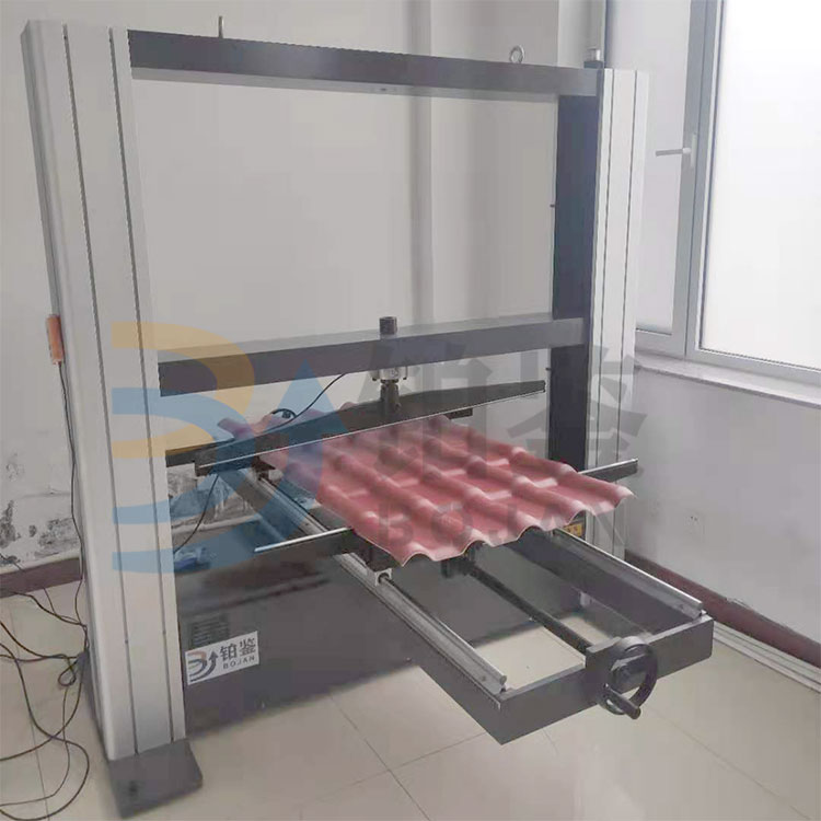 微机控制合成树脂瓦弯曲验机