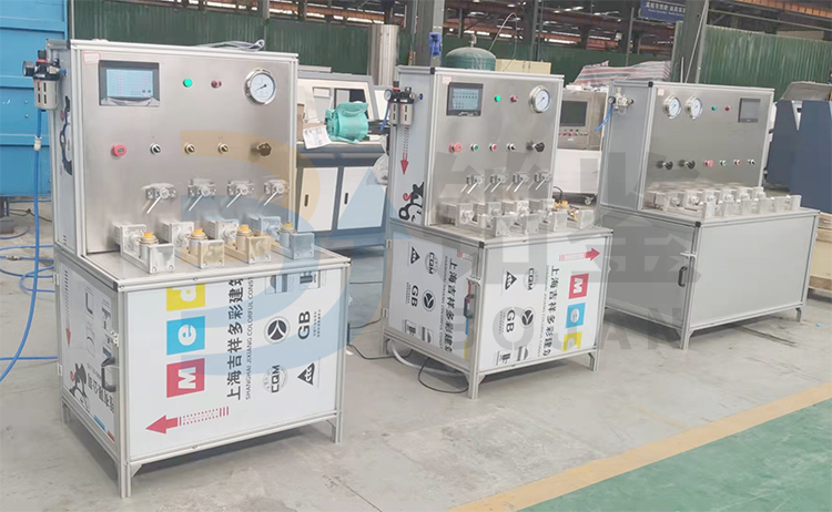 管道燃气自闭阀试验机浙江客户订购